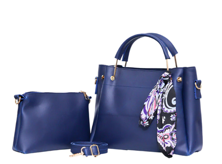 BLUE HANDBAG FOR WOMEN - MOSCOW MEDIUM