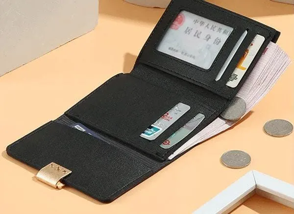 FOREVER YOUNG Style High Quality Very Spacious Small Decent Wallets Plus Cardholder - Image 9