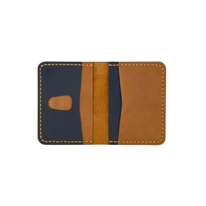 Leather wallet for men - Brown and Black
