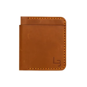 Leather wallet for men light Brown l3