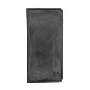Leather wallet for men - Dark Grey