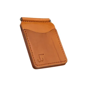 Leather wallet for men light Brown