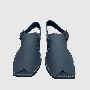 Peshawari Chappal for Men Dark Grey