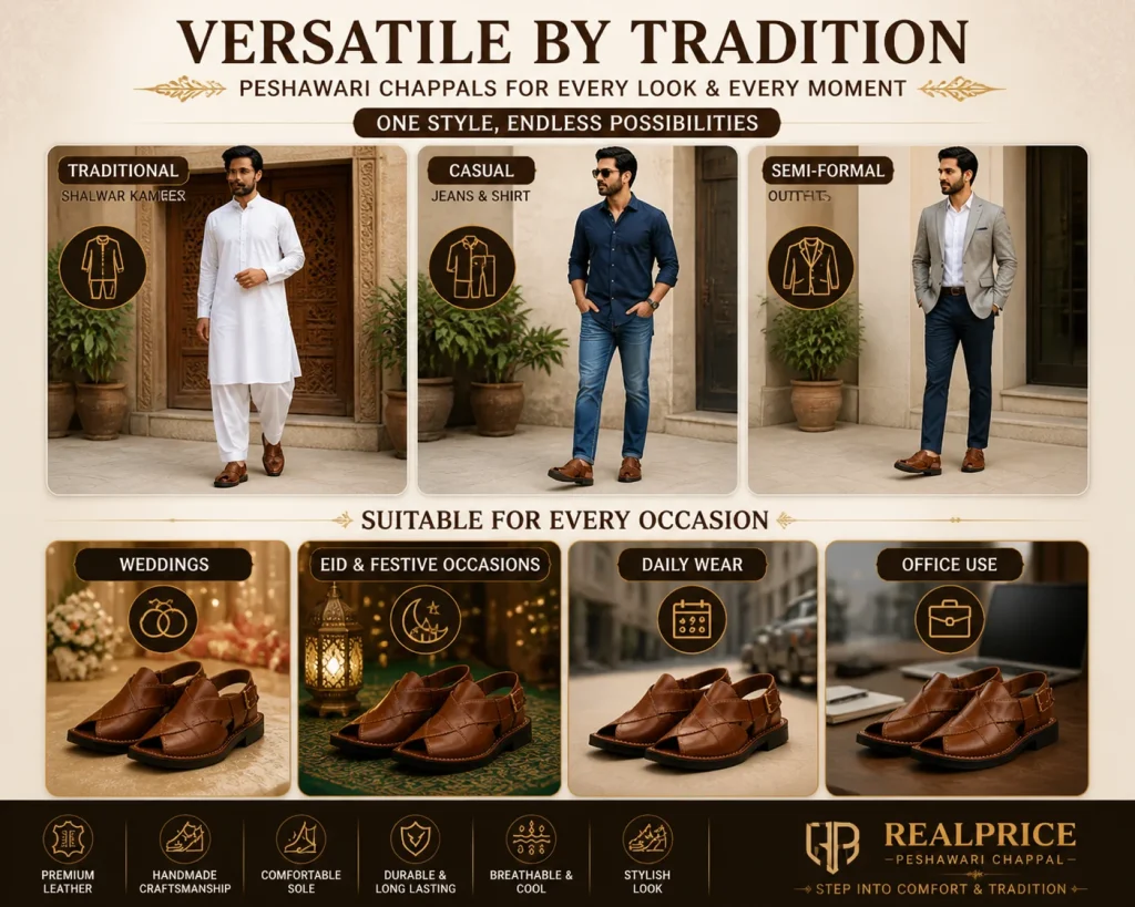 Peshawari Chappal Designes for every style