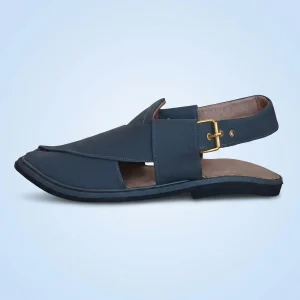 peshawari-chappal-charcoal-plain