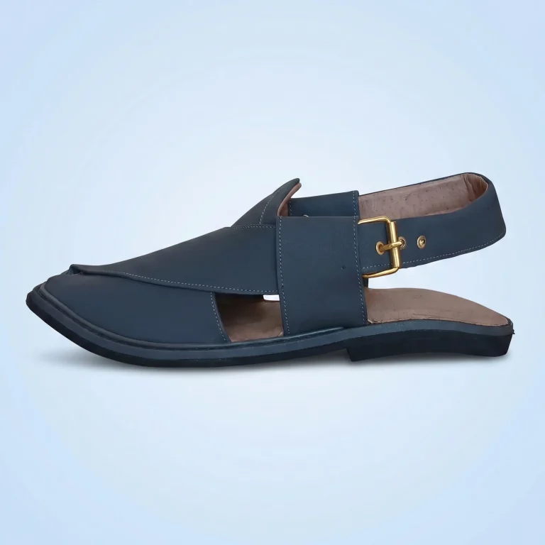 peshawari-chappal-charcoal-plain